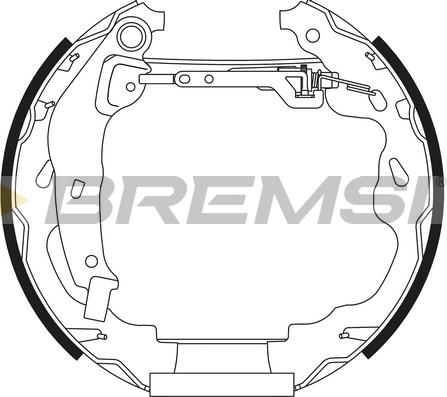 Bremsi GK0309 - Bremžu loku komplekts ps1.lv