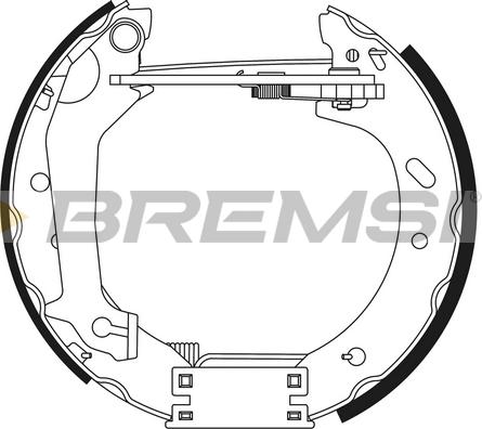 Bremsi GK0310 - Bremžu loku komplekts ps1.lv