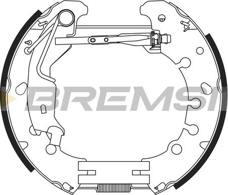 Bremsi GK0381 - Bremžu loku komplekts ps1.lv