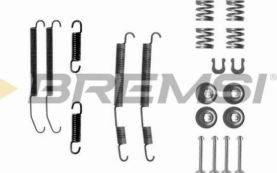 Bremsi SK0760 - Piederumu komplekts, Bremžu loki ps1.lv