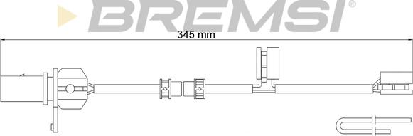Bremsi WI0968 - Indikators, Bremžu uzliku nodilums ps1.lv