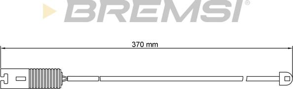 Bremsi WI0528 - Indikators, Bremžu uzliku nodilums ps1.lv