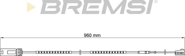 Bremsi WI0699 - Indikators, Bremžu uzliku nodilums ps1.lv