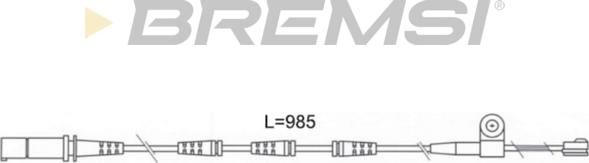 Bremsi WI0695 - Indikators, Bremžu uzliku nodilums ps1.lv