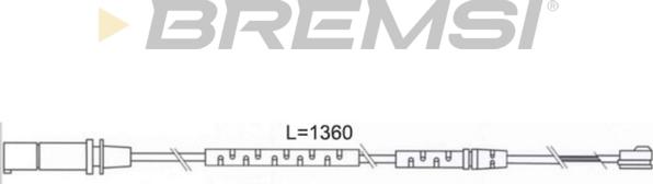 Bremsi WI0693 - Indikators, Bremžu uzliku nodilums ps1.lv