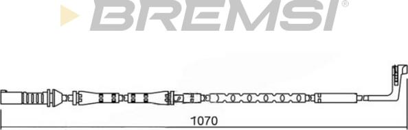 Bremsi WI0682 - Indikators, Bremžu uzliku nodilums ps1.lv