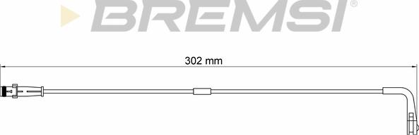 Bremsi WI0626 - Indikators, Bremžu uzliku nodilums ps1.lv