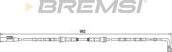 Bremsi WI0679 - Indikators, Bremžu uzliku nodilums ps1.lv