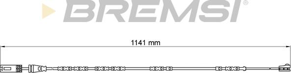 Bremsi WI0676 - Indikators, Bremžu uzliku nodilums ps1.lv