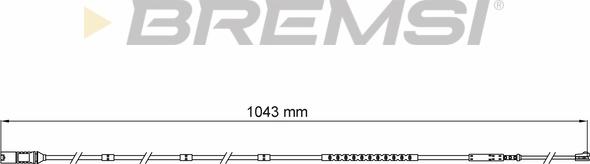 Bremsi WI0752 - Indikators, Bremžu uzliku nodilums ps1.lv