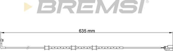 Bremsi WI0757 - Indikators, Bremžu uzliku nodilums ps1.lv