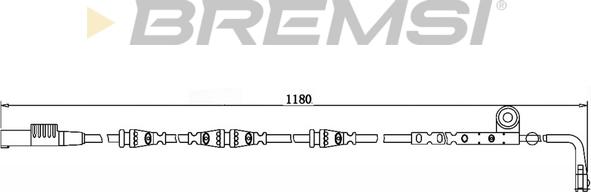 Bremsi WI0762 - Indikators, Bremžu uzliku nodilums ps1.lv