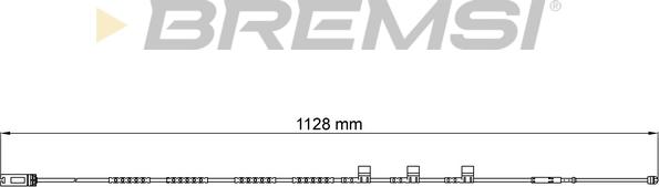 Bremsi WI0701 - Indikators, Bremžu uzliku nodilums ps1.lv