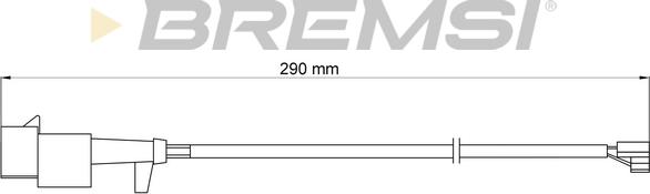 Bremsi WI0715 - Indikators, Bremžu uzliku nodilums ps1.lv