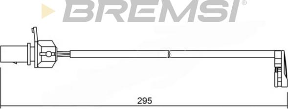 Bremsi WI0723 - Indikators, Bremžu uzliku nodilums ps1.lv