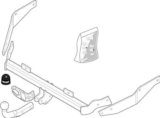 Brink 268600 - Piekabes aprīkojums ps1.lv