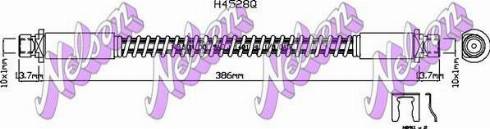 Brovex-Nelson H4528Q - Bremžu šļūtene ps1.lv