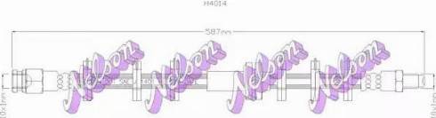 Brovex-Nelson H4014 - Bremžu šļūtene ps1.lv