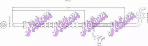 Brovex-Nelson H4112 - Bremžu šļūtene ps1.lv