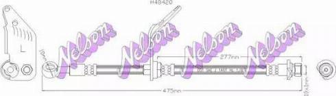 Brovex-Nelson H4842Q - Bremžu šļūtene ps1.lv