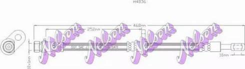Brovex-Nelson H4836 - Bremžu šļūtene ps1.lv