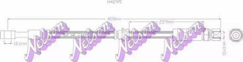 Brovex-Nelson H4295 - Bremžu šļūtene ps1.lv