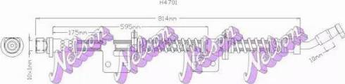Brovex-Nelson H4701 - Bremžu šļūtene ps1.lv