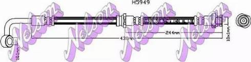 Brovex-Nelson H5949 - Bremžu šļūtene ps1.lv