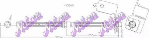 Brovex-Nelson H5596Q - Bremžu šļūtene ps1.lv