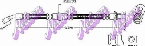 Brovex-Nelson H5223Q - Bremžu šļūtene ps1.lv