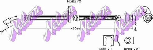 Brovex-Nelson H5227Q - Bremžu šļūtene ps1.lv