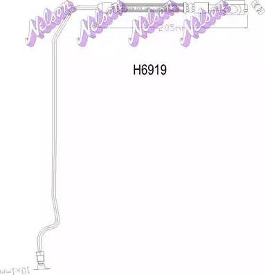 Brovex-Nelson H6919 - Bremžu šļūtene ps1.lv