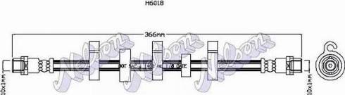 Brovex-Nelson H6018 - Bremžu šļūtene ps1.lv