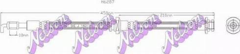 Brovex-Nelson H6287 - Bremžu šļūtene ps1.lv