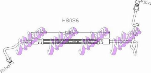 Brovex-Nelson H8086 - Bremžu šļūtene ps1.lv