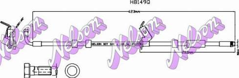 Brovex-Nelson H8149Q - Bremžu šļūtene ps1.lv