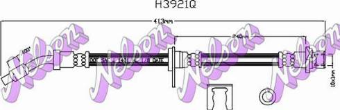 Brovex-Nelson H3921Q - Bremžu šļūtene ps1.lv