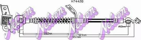 Brovex-Nelson H7442Q - Bremžu šļūtene ps1.lv