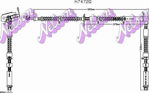 Brovex-Nelson H7472Q - Bremžu šļūtene ps1.lv