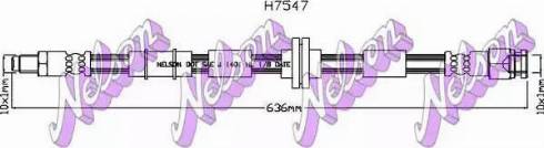 Brovex-Nelson H7547 - Bremžu šļūtene ps1.lv