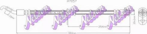 Brovex-Nelson H7057 - Bremžu šļūtene ps1.lv
