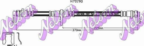 Brovex-Nelson H7019Q - Bremžu šļūtene ps1.lv