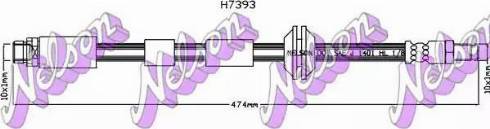 Brovex-Nelson H7393 - Bremžu šļūtene ps1.lv