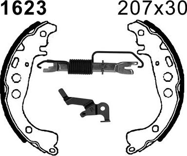 BSF 06527X - Bremžu loku komplekts ps1.lv