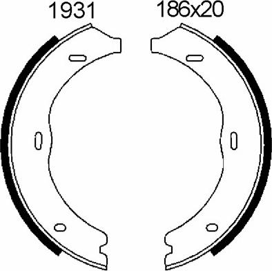 BSF 01931 - Bremžu loku kompl., Stāvbremze ps1.lv