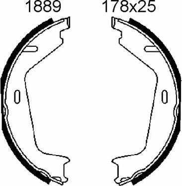 BSF 01889 - Bremžu loku kompl., Stāvbremze ps1.lv