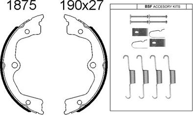 BSF 01875K - Bremžu loku kompl., Stāvbremze ps1.lv