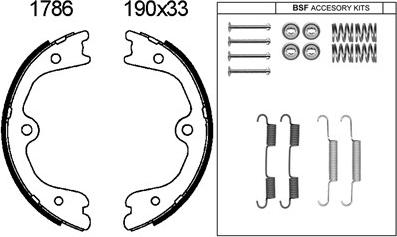 BSF 01786K - Bremžu loku kompl., Stāvbremze ps1.lv