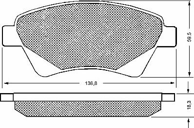 FTE 9001094 - Bremžu uzliku kompl., Disku bremzes ps1.lv