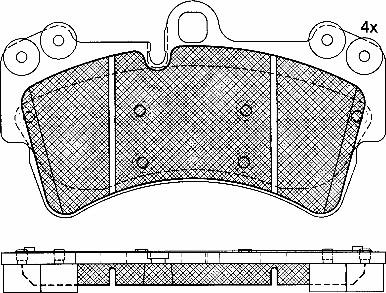 Brembo 7B31420 - Bremžu uzliku kompl., Disku bremzes ps1.lv